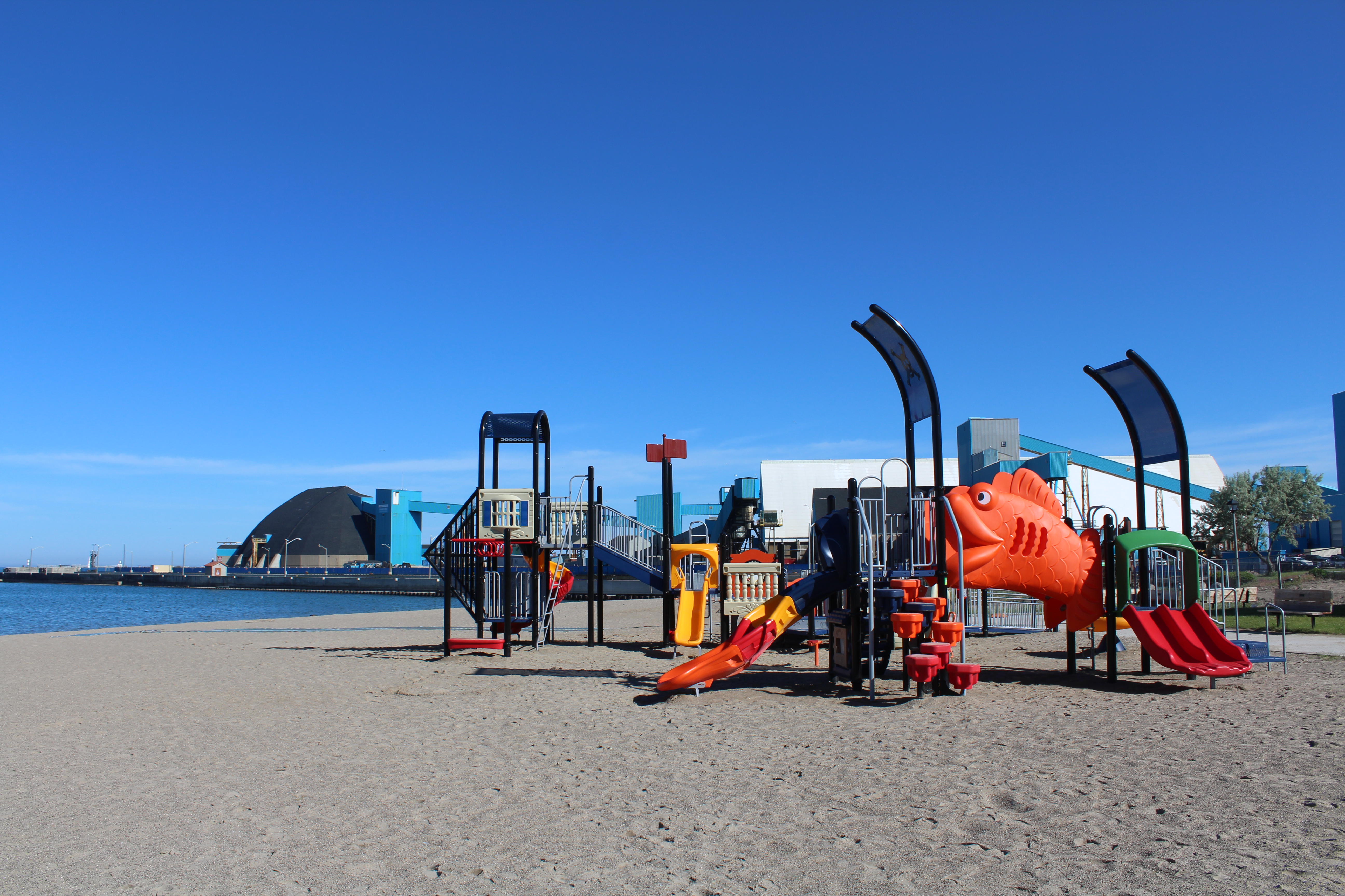 Goderich Main Beach Playground Equipment